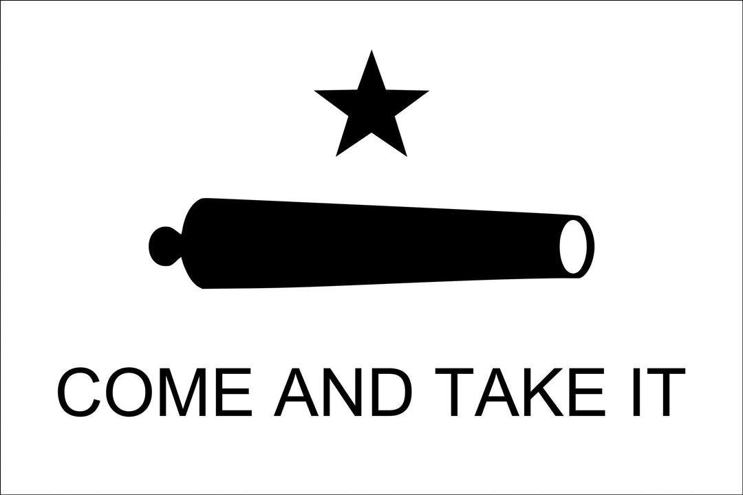 Battle of Gonzales Flag: History of the 1835 'Come and Take It' Motto