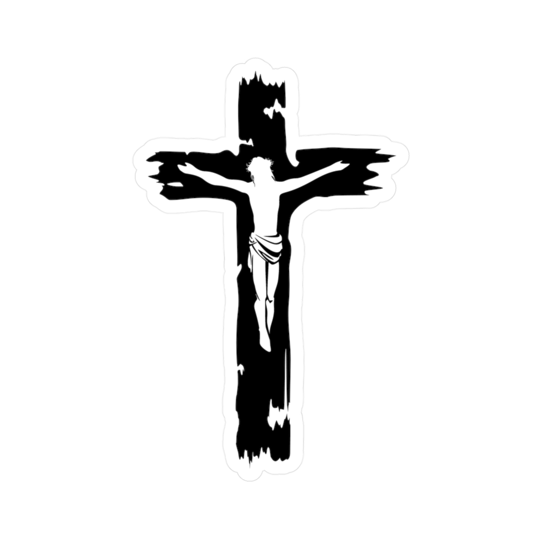 Jesus Cross Decal (indoor and outdoor use) – USA Flag Co., image size:2048x2048