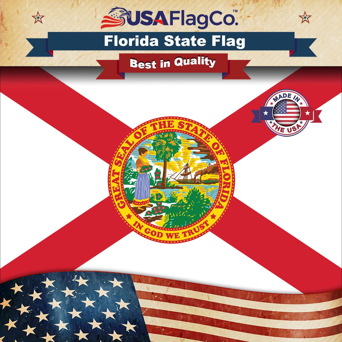 Printable Florida State Flag
