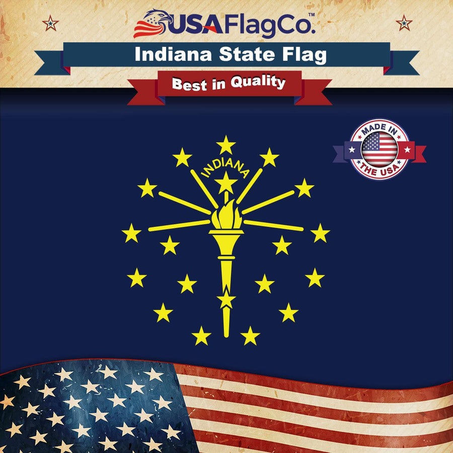 Indiana Flag - USA Flag Co.