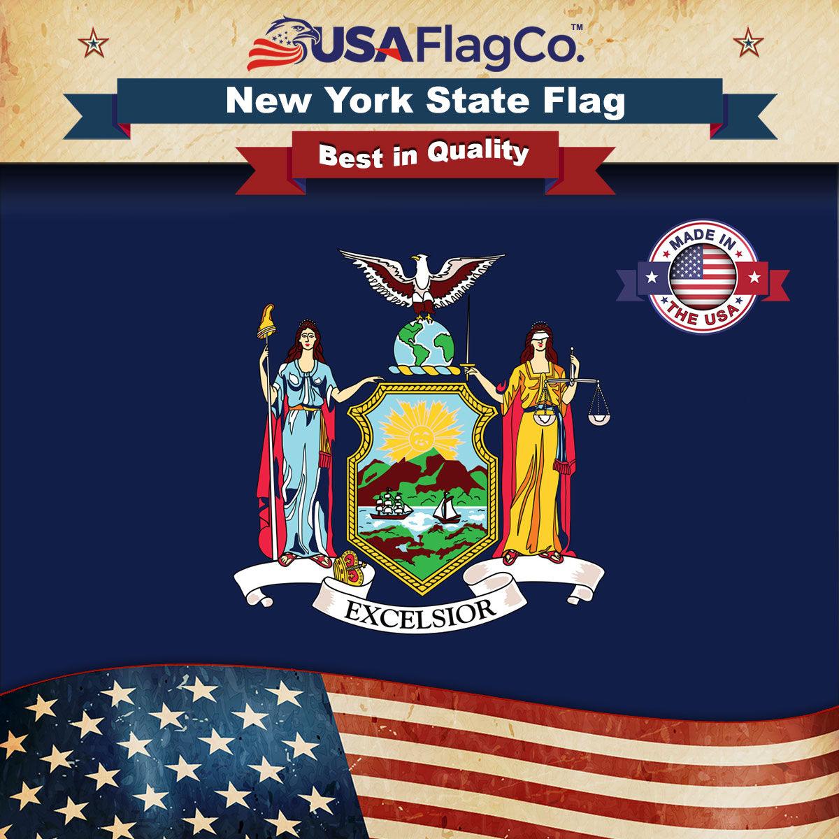 Official New York Flag