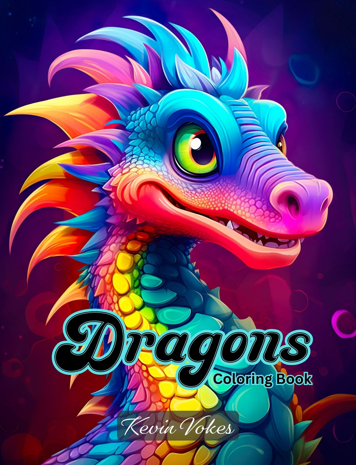 USA Flag Co. Dragons Coloring Book 50 Bonus Pages!