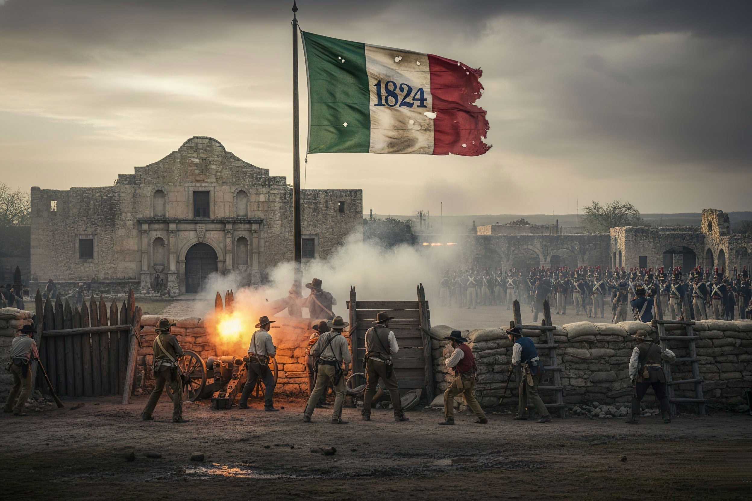 The Alamo Flag: 1835 Banner and Its Defense of the Mexican Constitution of 1824