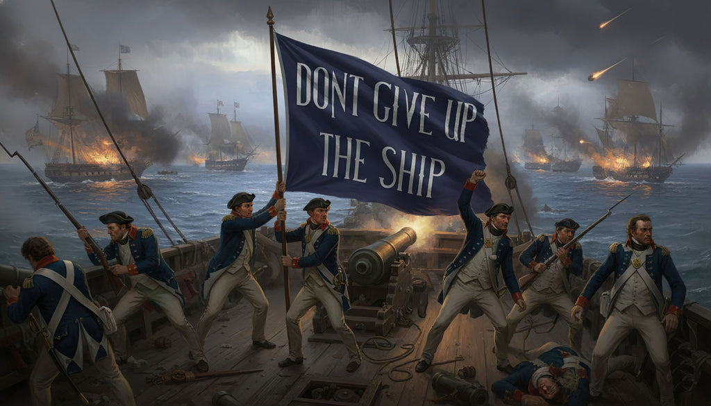 Don't Give Up The Ship: The Motto That Carried Commodore Perry to Victory (1813)