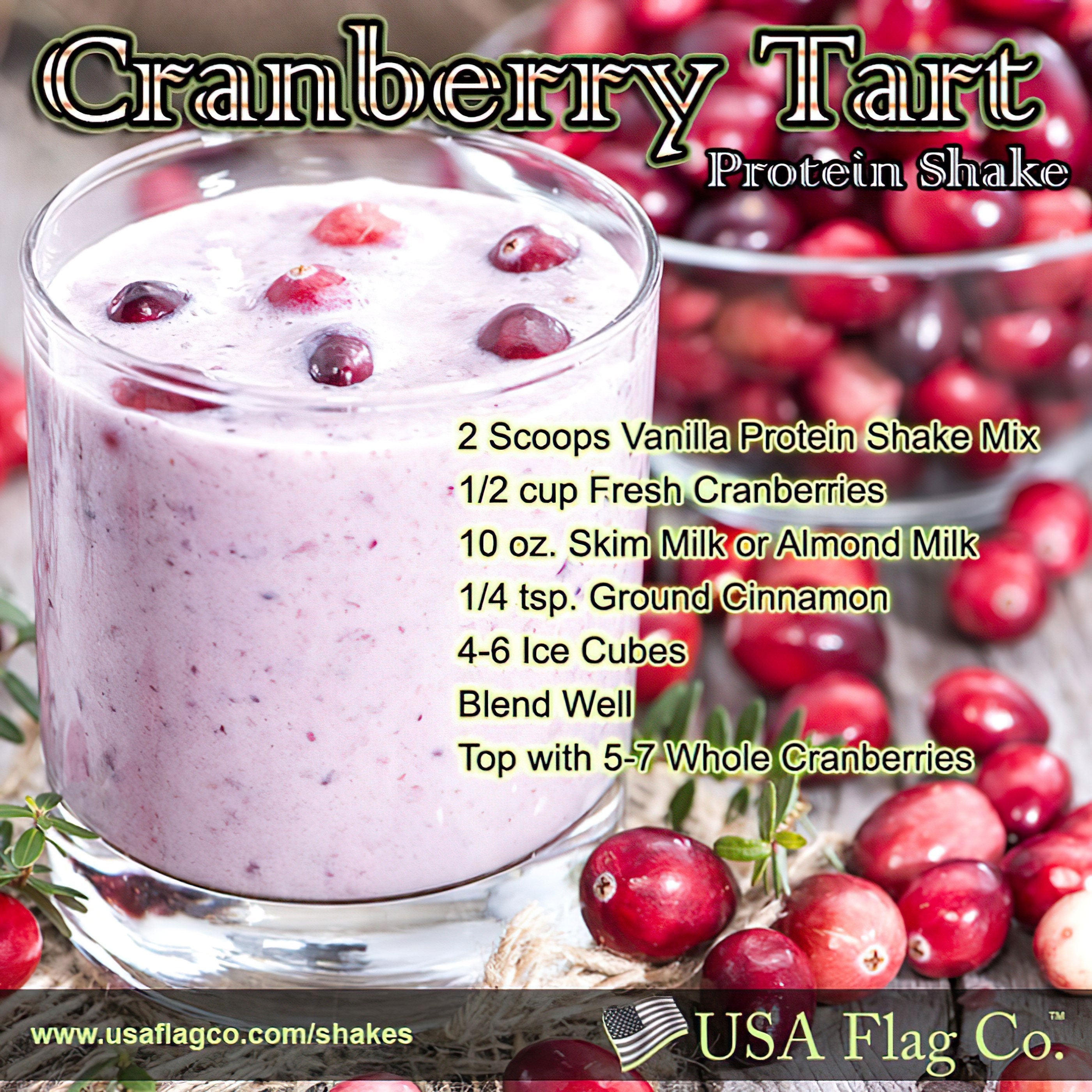 The Ultimate Cranberry Tart Protein Shake Recipe