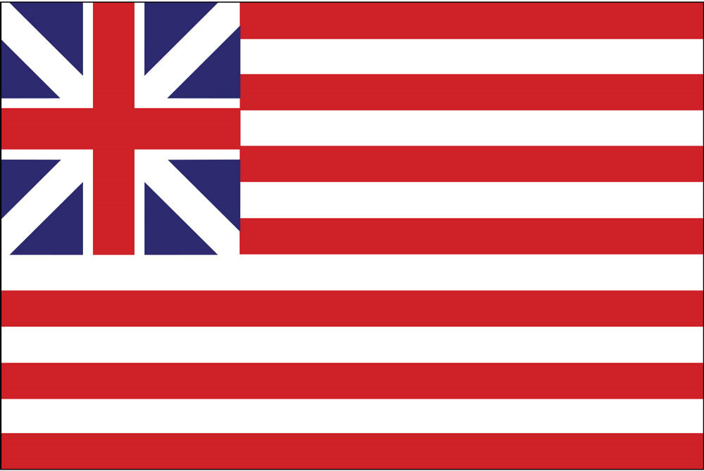America's First National Flag: Hoisted by Washington at Cambridge (1776)