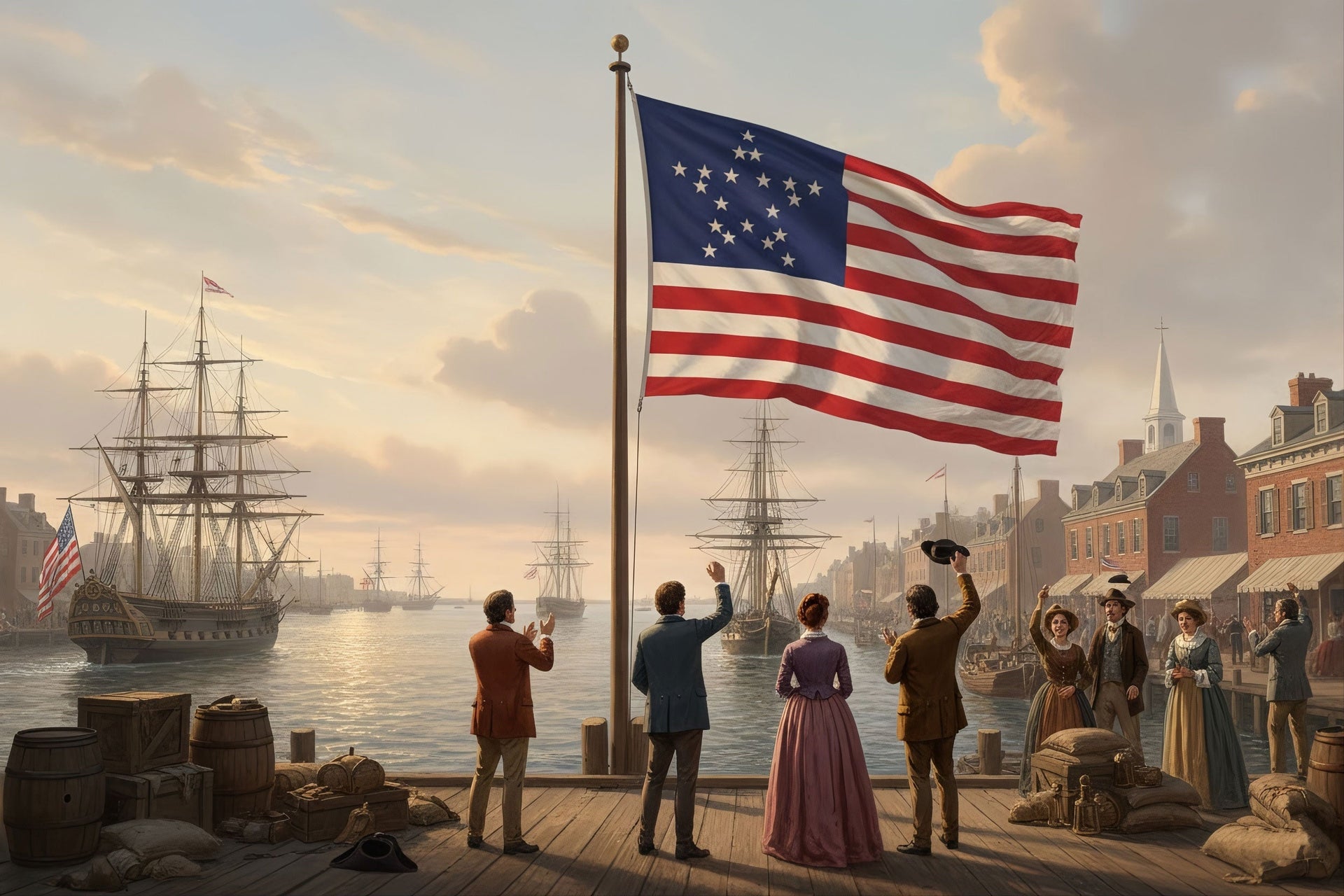 The Great Star Flag of 1818: Captain Reid's Proposal for the Central Star Arrangement