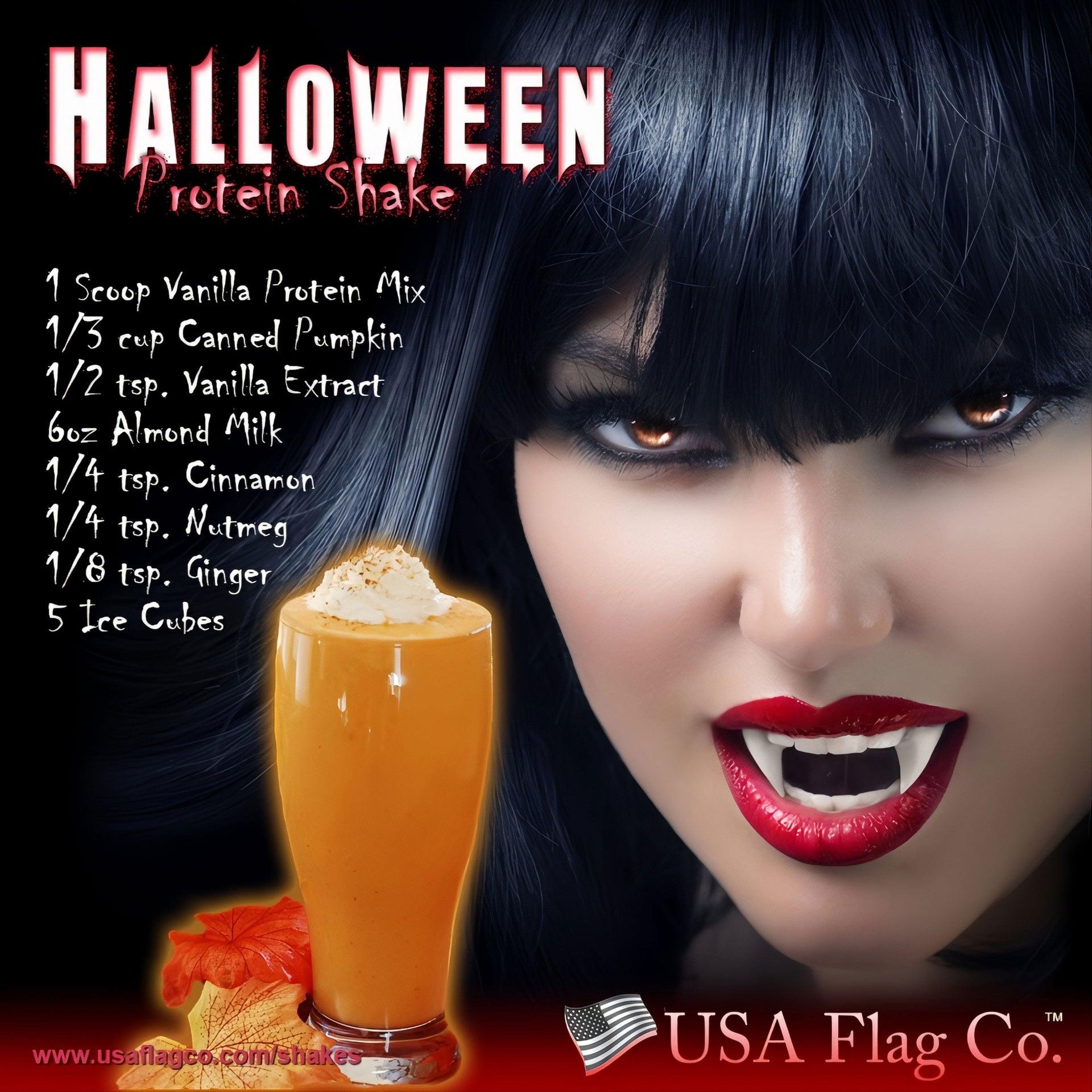 Get your Scare on with this Halloween Protein Shake Recipe