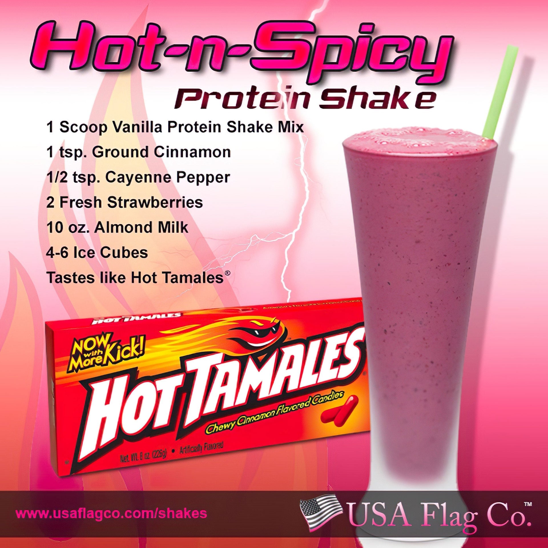 Hot-n-Spicy Protein Shake Recipe