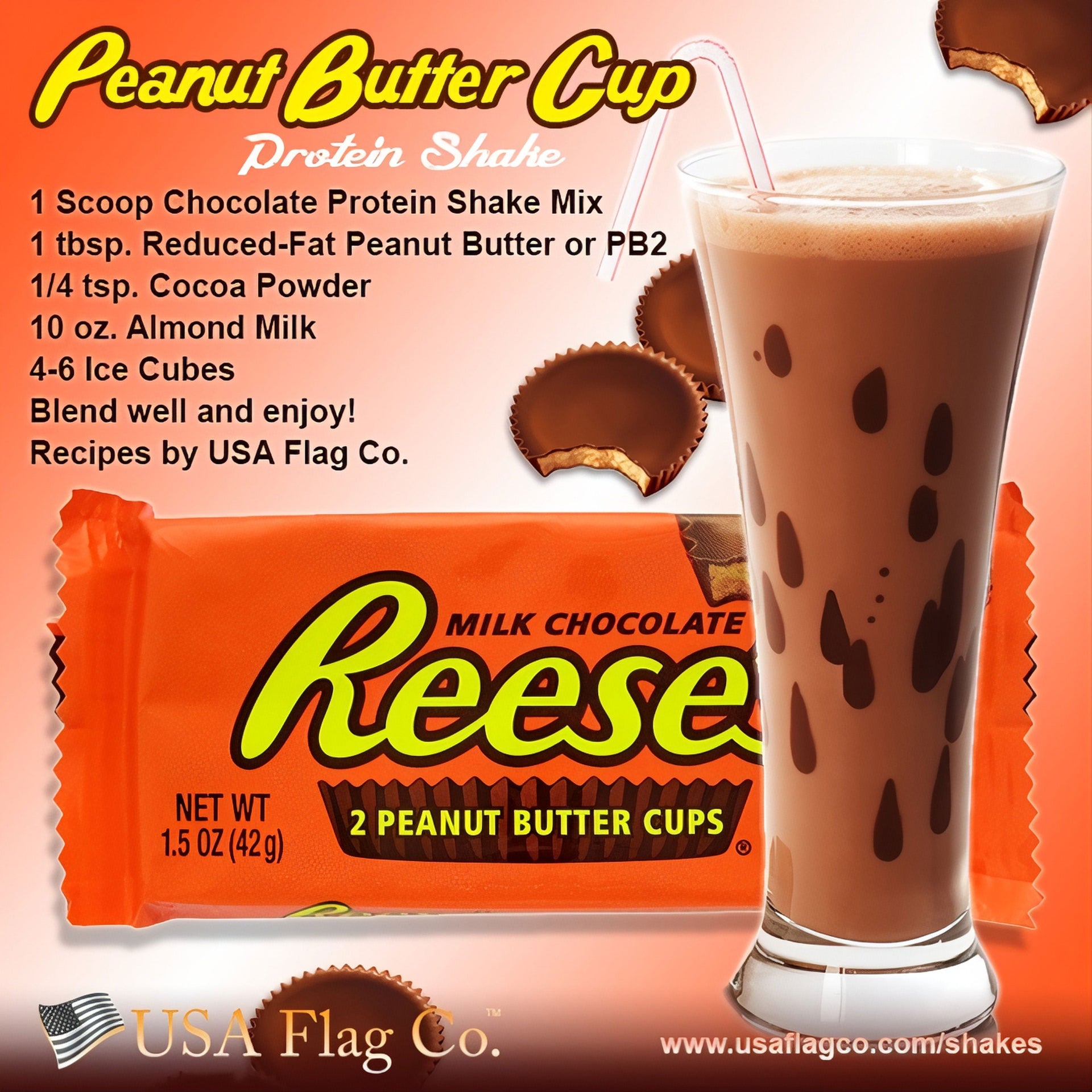 The Ultimate Peanut Butter Cup Protein Shake Recipe!