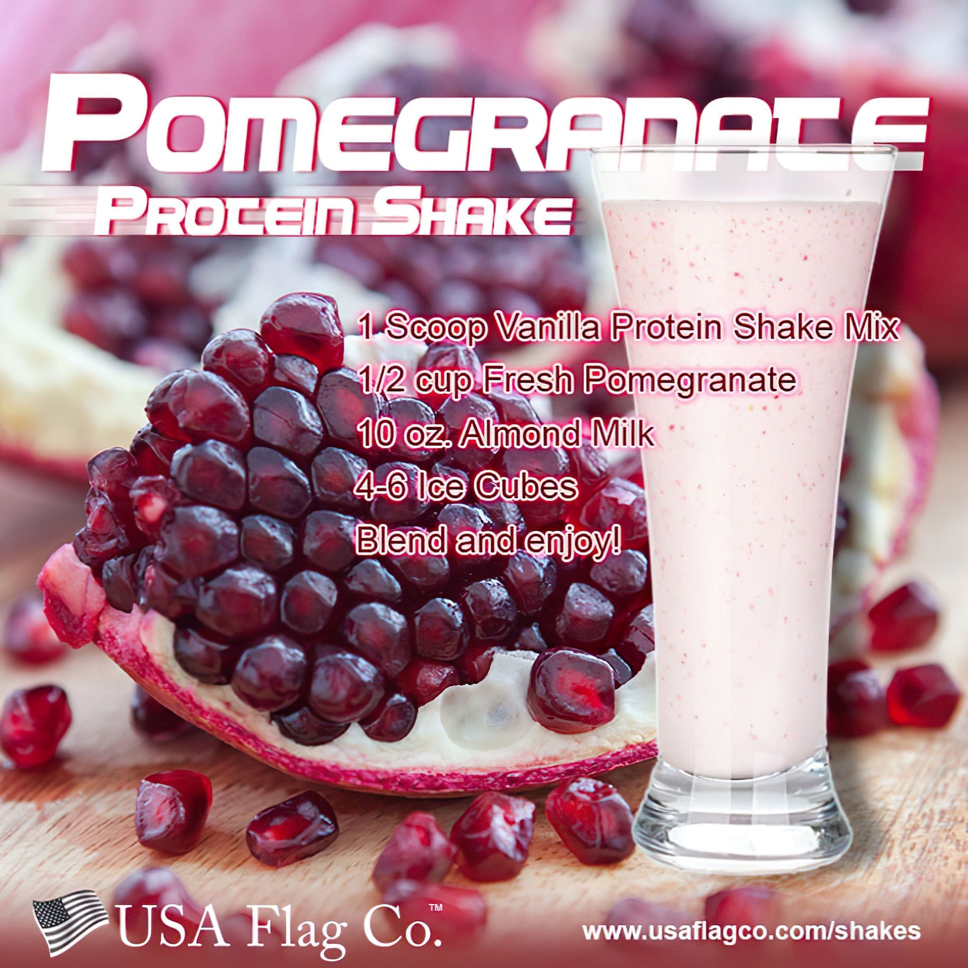 Transform Your Mornings with the Ultimate Pomegranate Protein Shake Recipe