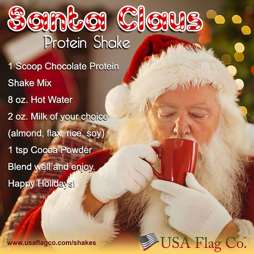 Get Your Jingle on with this Santa Claus Protein Shake Recipe