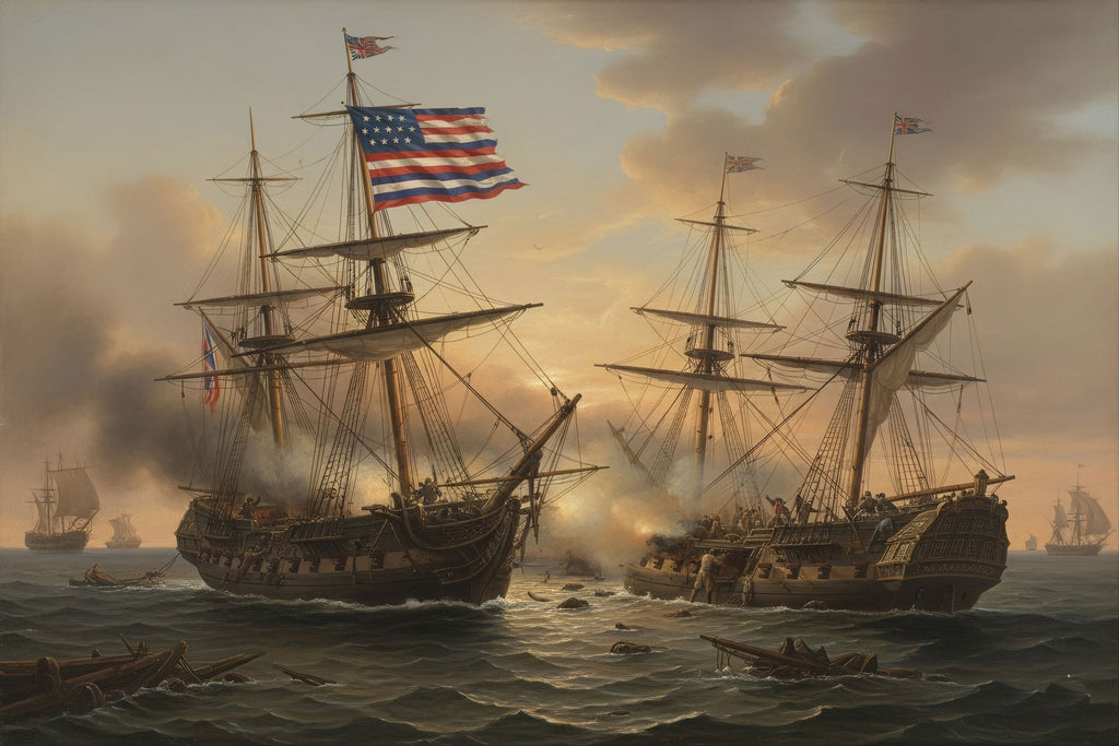 The Serapis Flag: John Paul Jones's Banner from the Battle of Flamborough Head (1779)