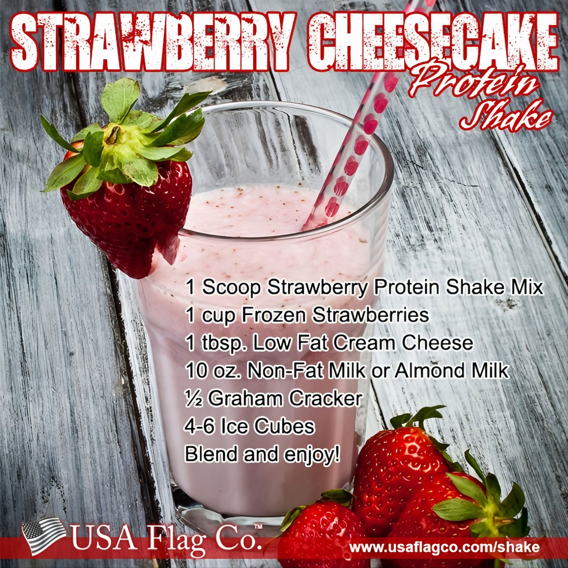 Discover the Magic of a Strawberry Cheesecake Protein Shake Recipe!
