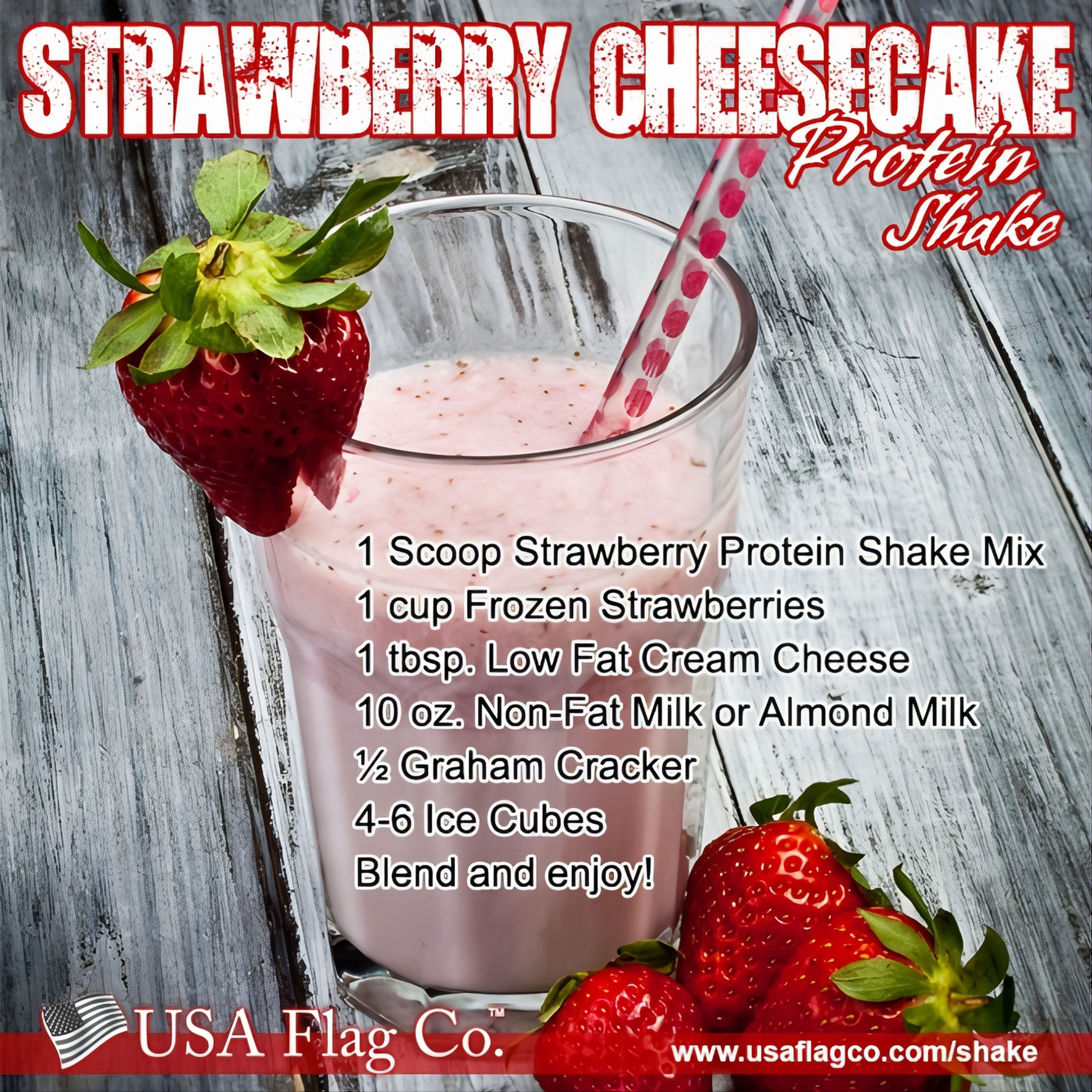 Discover the Magic of a Strawberry Cheesecake Protein Shake Recipe!