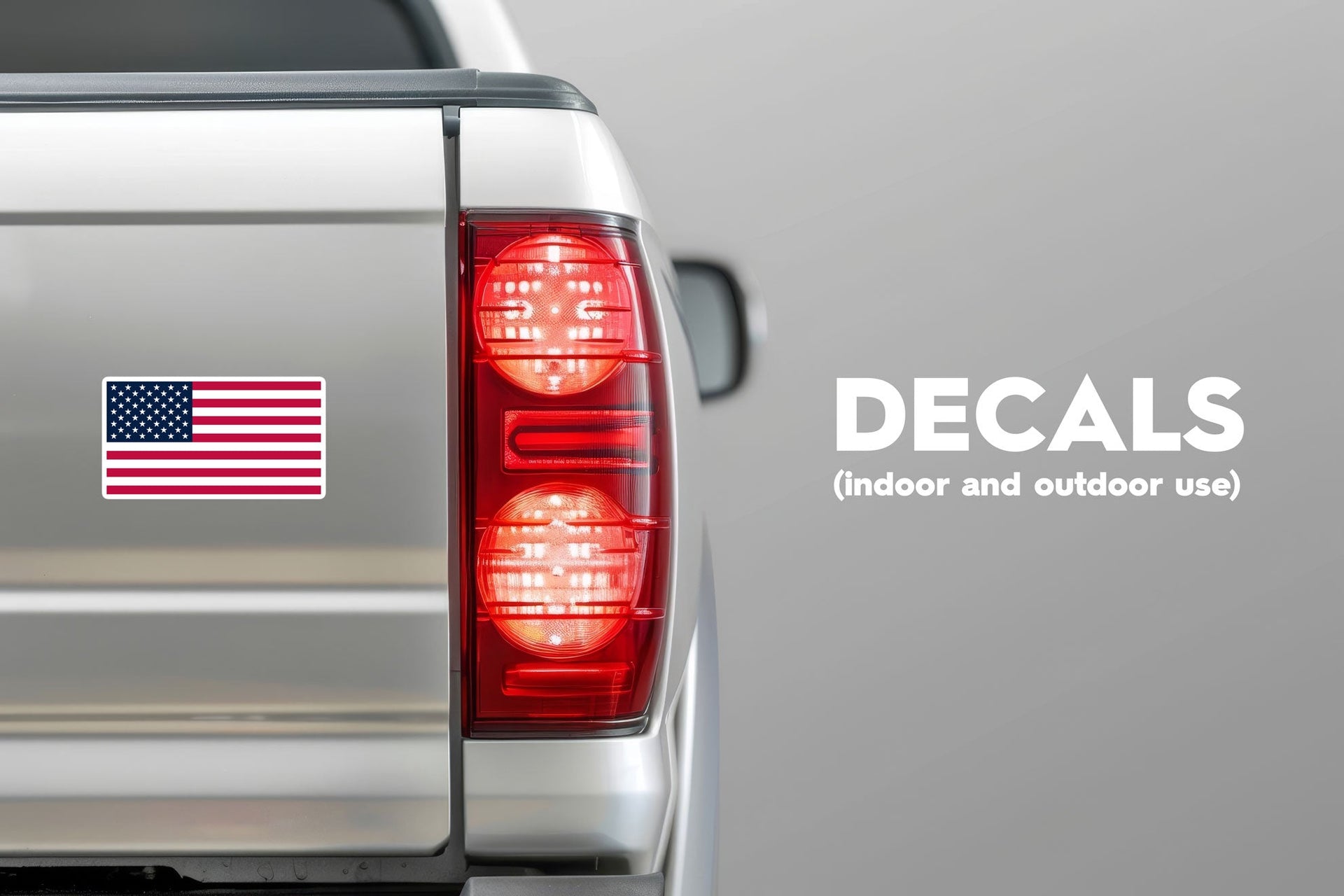 Patriotic Vinyl Decals & Stickers (Car, Laptop, Water Bottle)