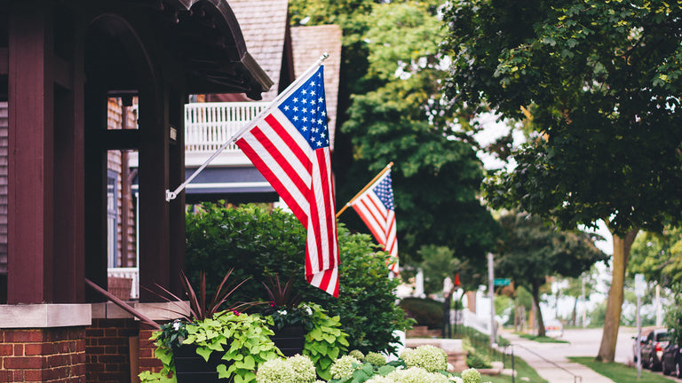 InstaPatriot™ American Flag, Flagpole & Bracket Kits | USA Flag Co.