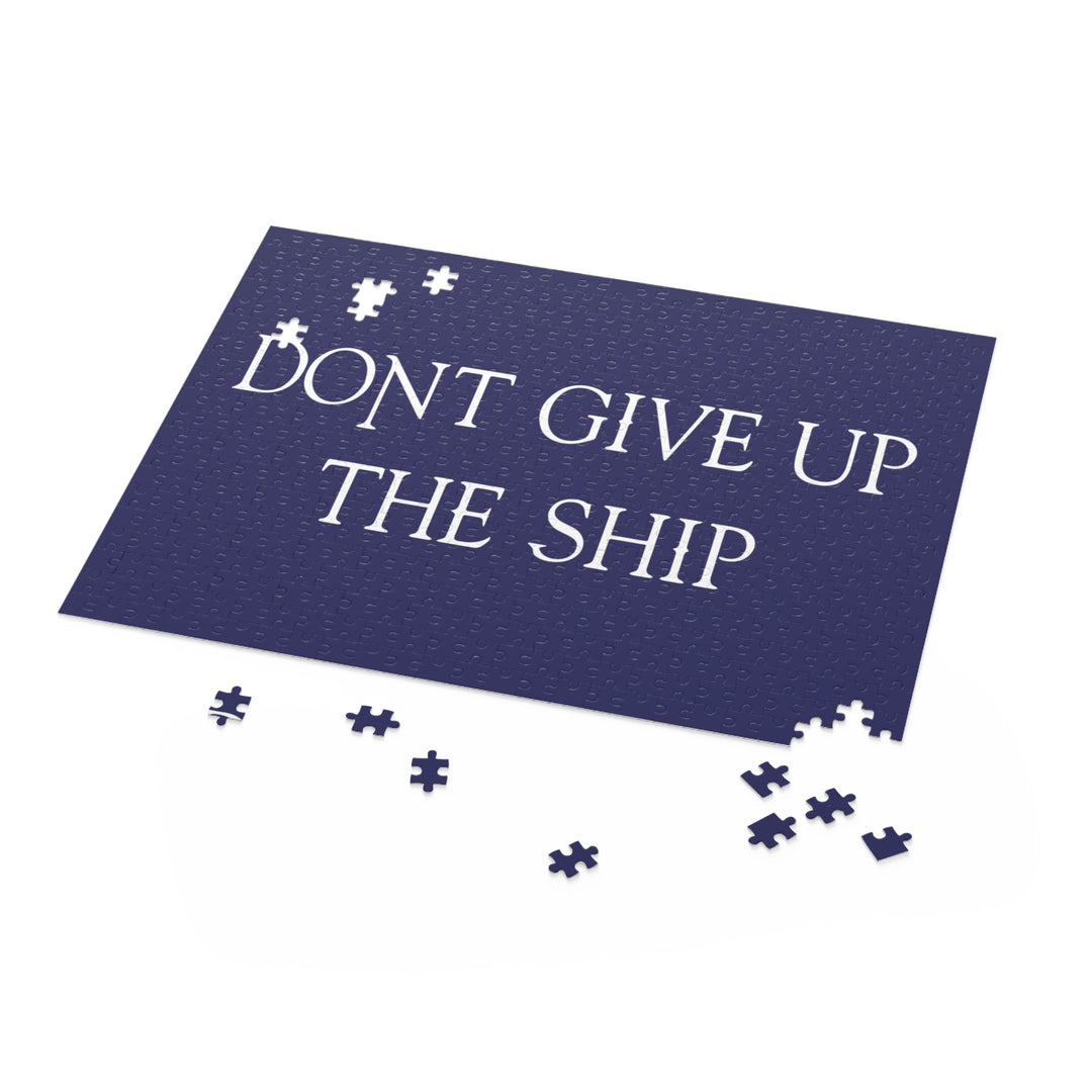 Don't Give Up The Ship Flag Puzzle (120, 252, 500-Piece)