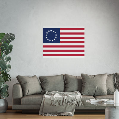 Betsy Ross Flag Poster (Jumbo-sized)