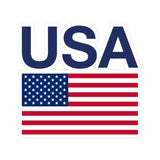 Blue USA Flag Sticker
