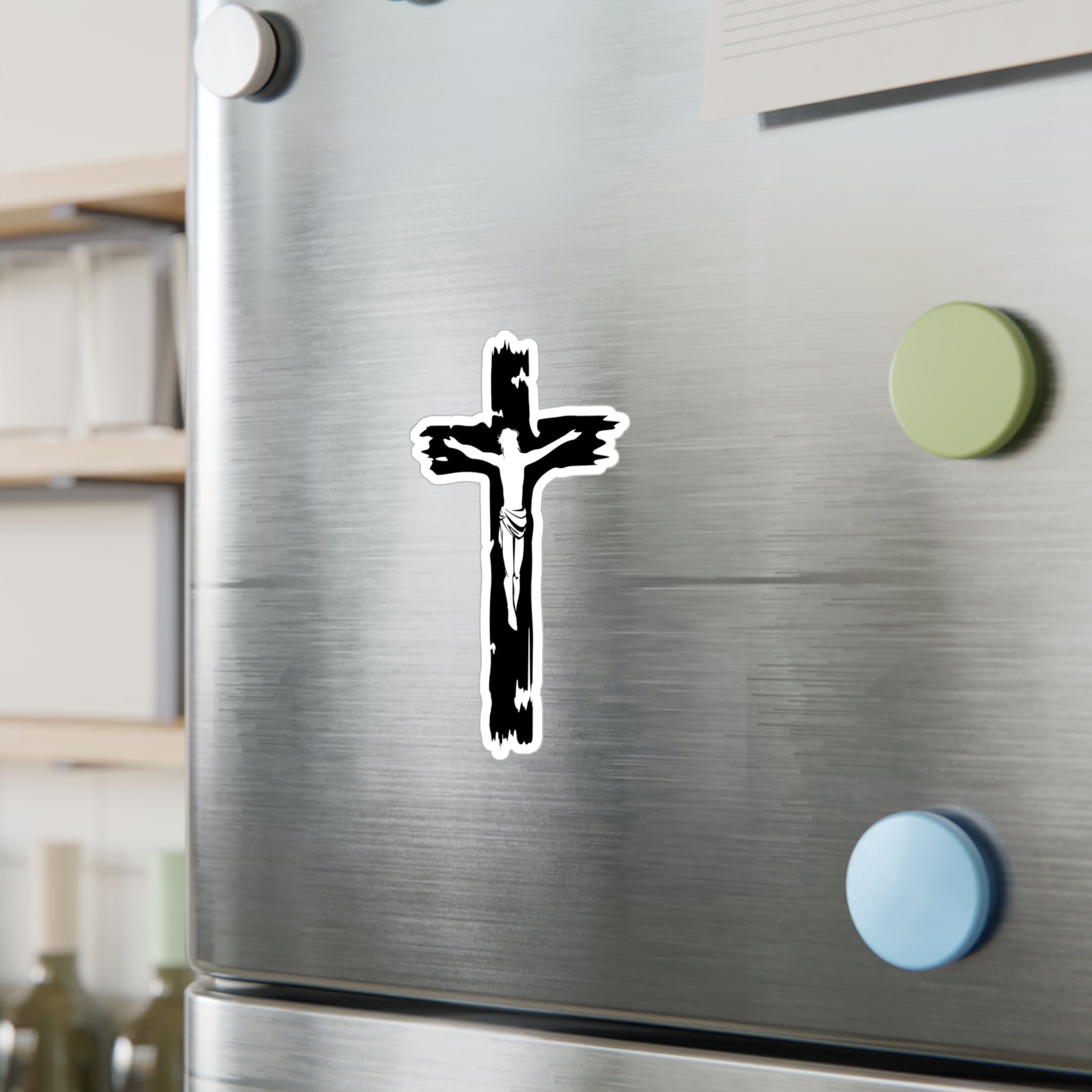 Jesus Cross Decal (indoor and outdoor use)
