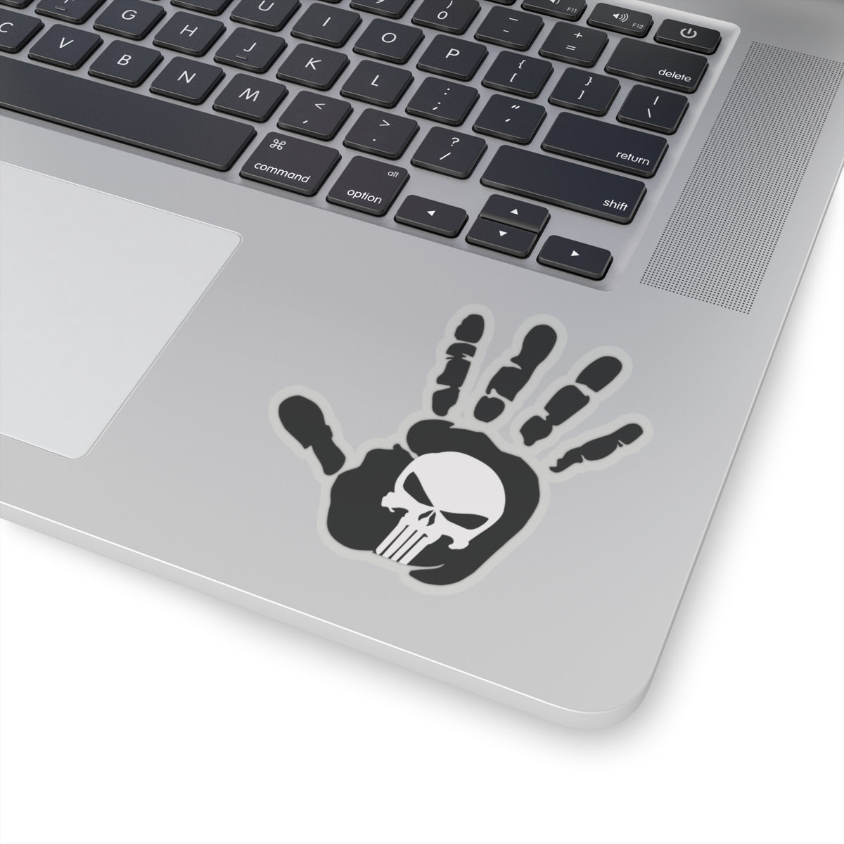 Punisher Handprint Sticker