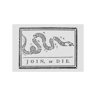 Join, or Die. Poster