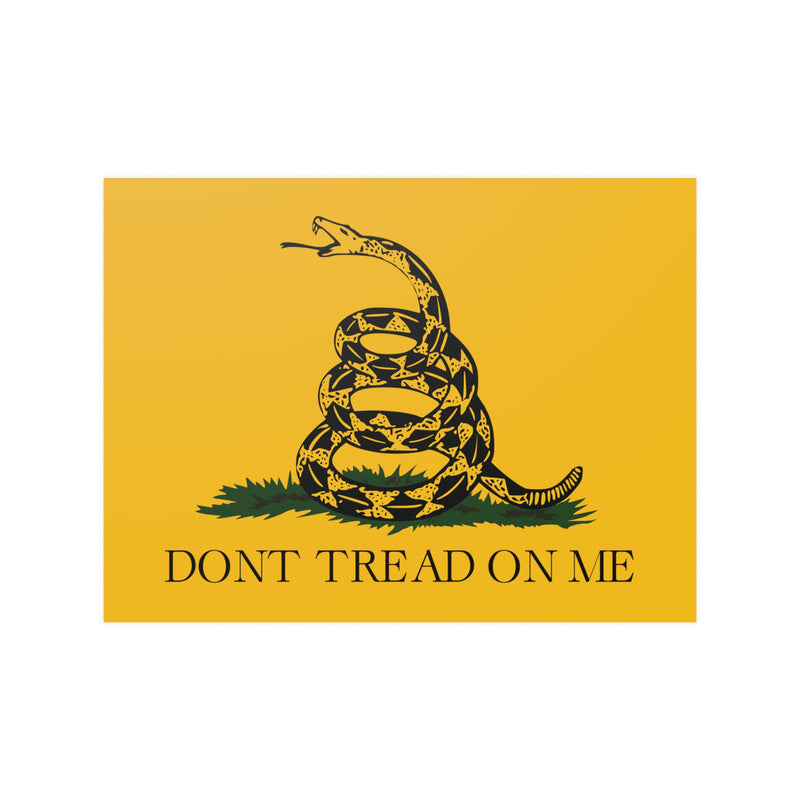 Gadsden Flag Poster "Don&