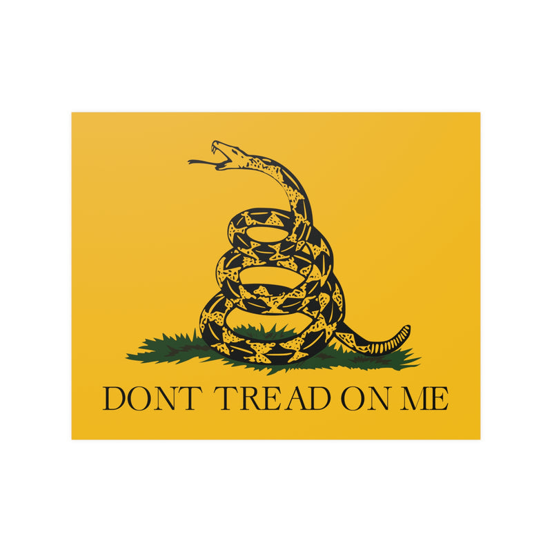 Gadsden Flag Poster "Don&