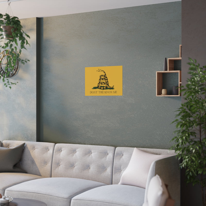 Gadsden Flag Poster "Don&