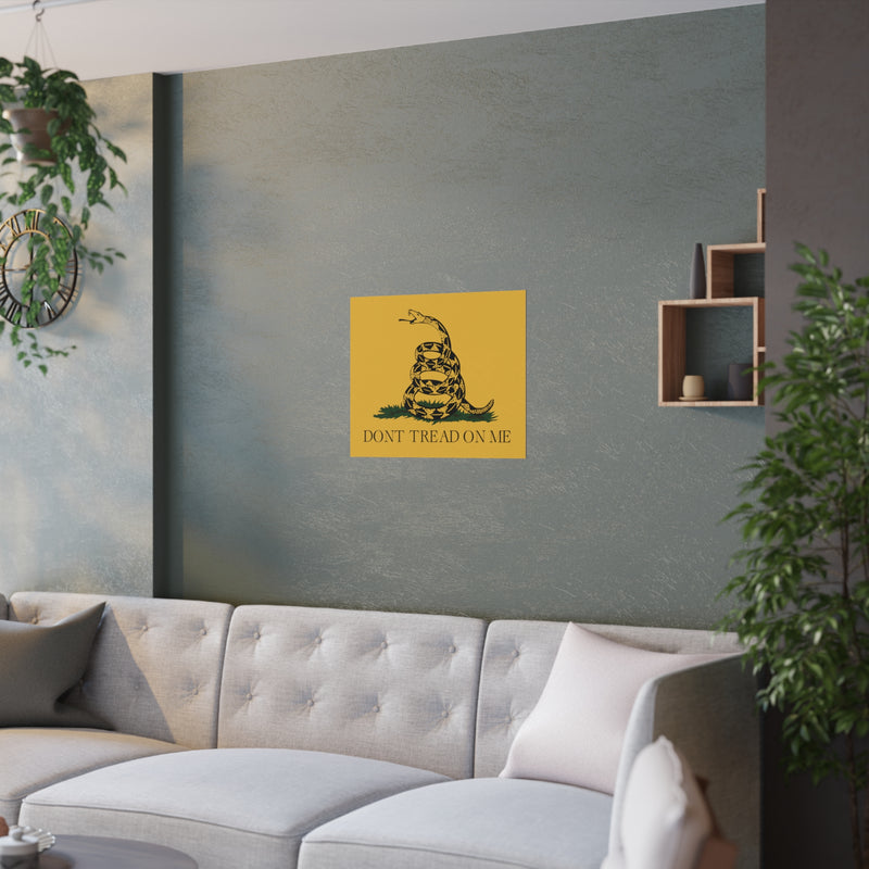 Gadsden Flag Poster "Don&
