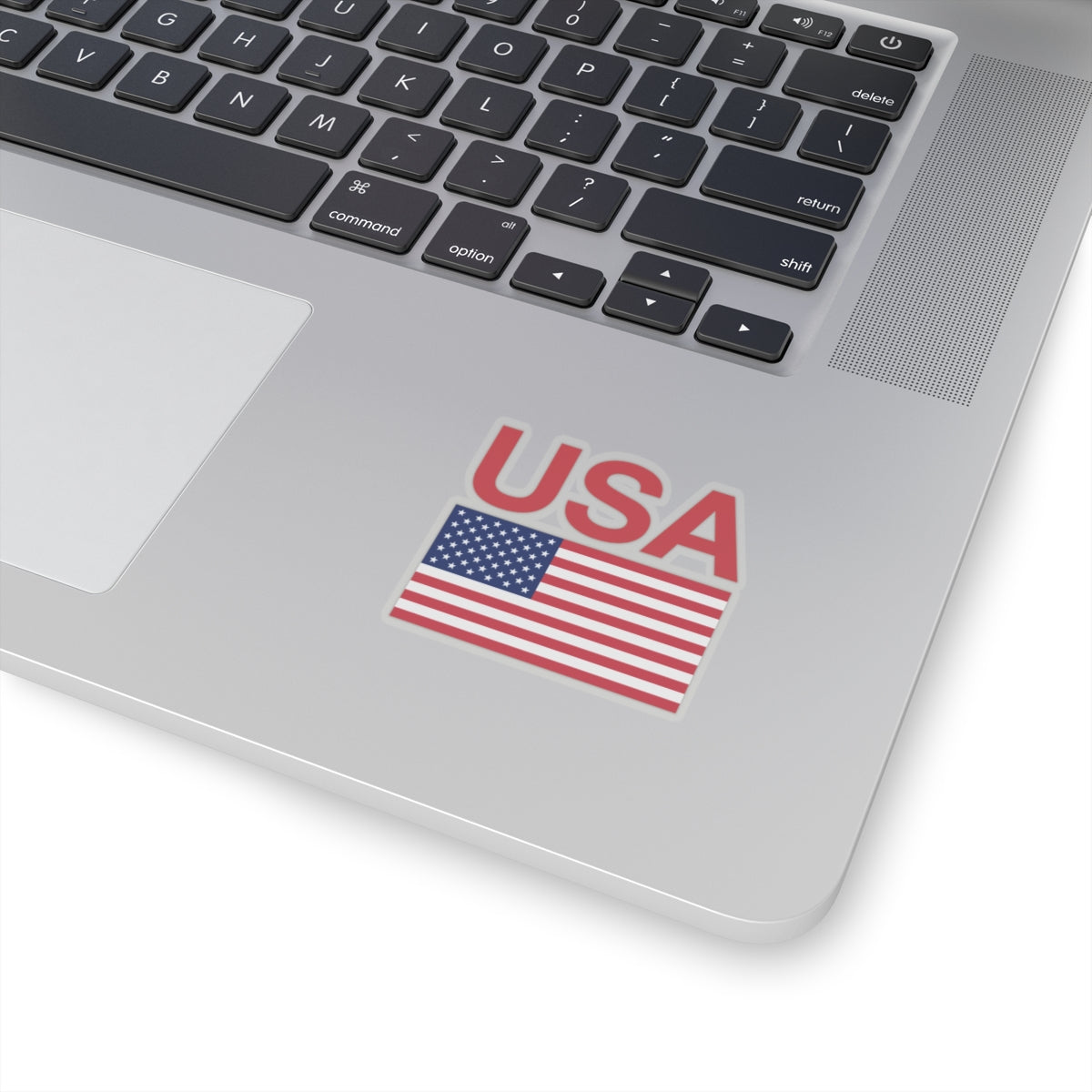 Red USA Flag Sticker