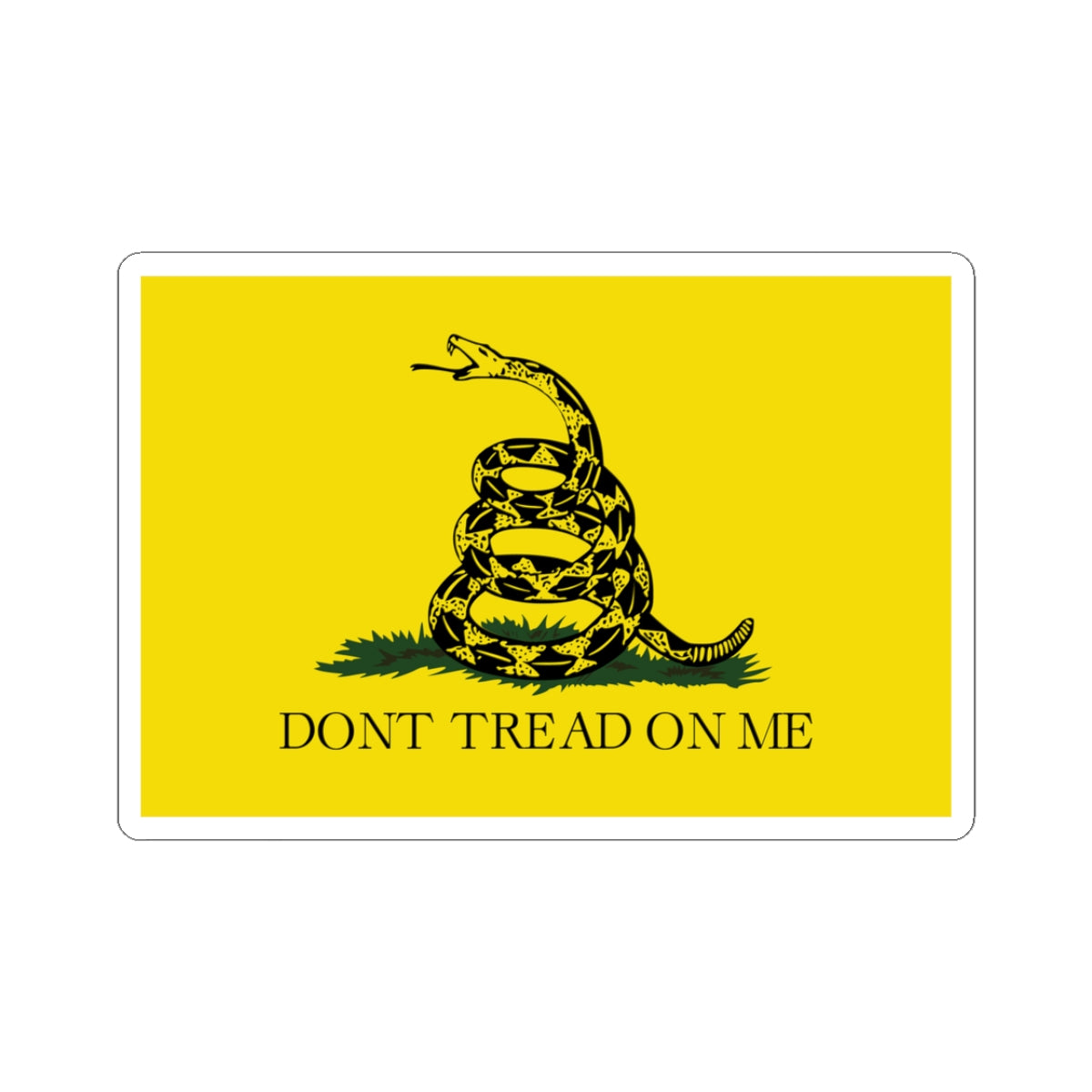 Gadsden Flag Sticker: A Symbol of Liberty and Freedom
