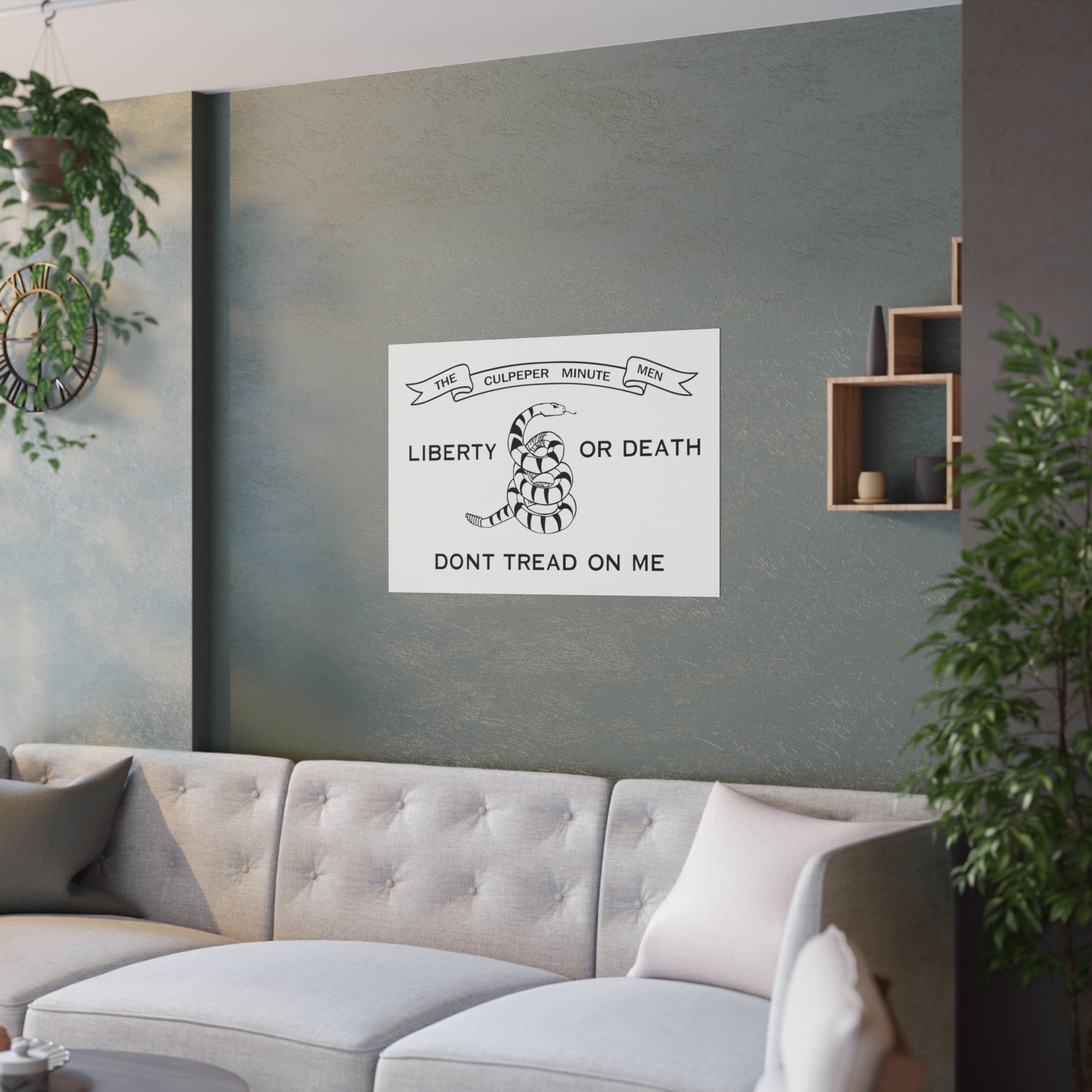 Culpeper Flag Poster "The Culpeper Minute Men"