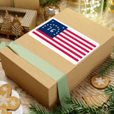 Bennington Flag Stickers - Flag Design