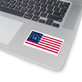 Bennington Flag Stickers - Flag Design