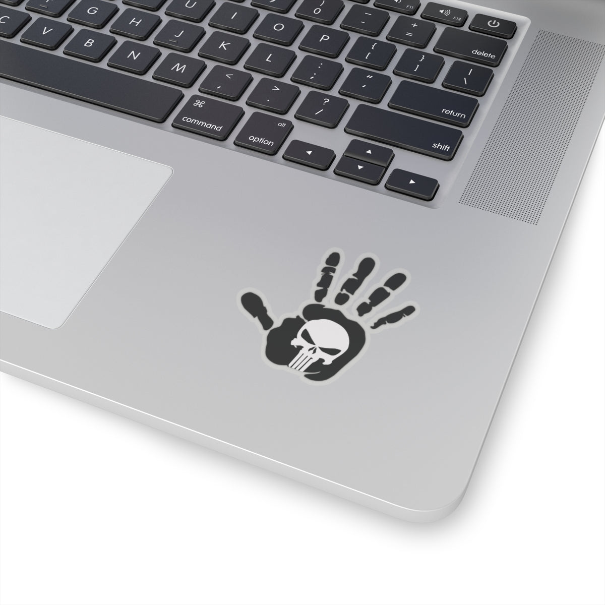 Punisher Handprint Sticker