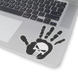 Punisher Handprint Sticker