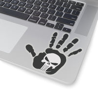 Punisher Handprint Sticker