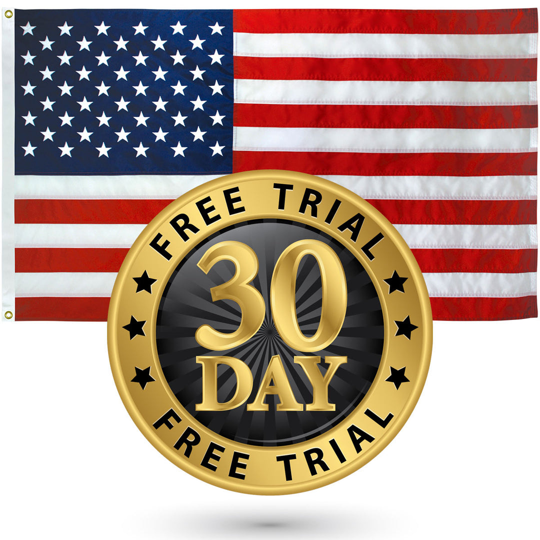 30 Day Free Trial US Flag