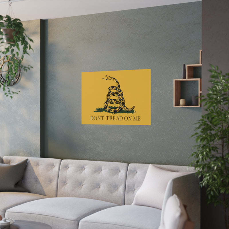 Gadsden Flag Poster "Don&