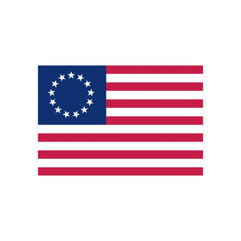 Betsy Ross Flag Poster (Jumbo-sized)