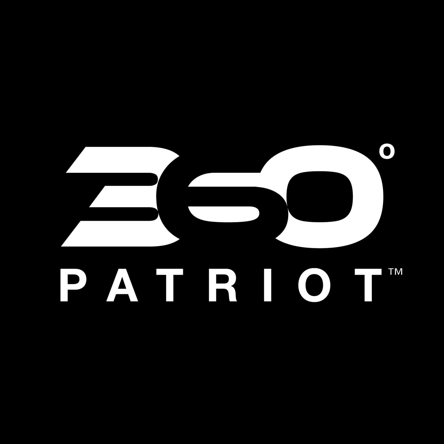 360 Patriot logo on a black background