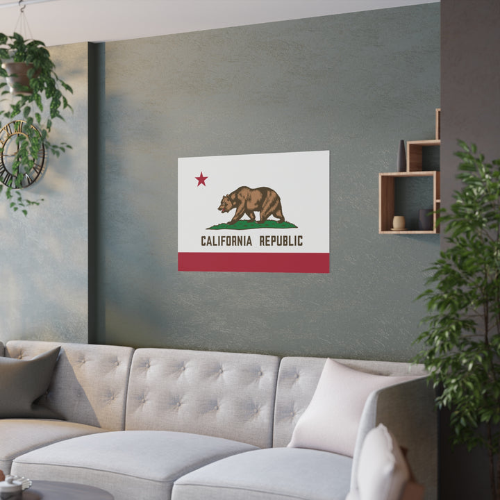California State Flag Poster