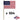 American flag on a stick with 'Made in the USA' label and quantity text.