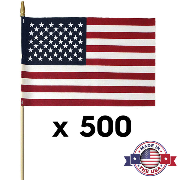 Mini-Fahne USA North Dakota – Wimpel 15x10 Cm Aus Polyester, Doppelseitig Bedruckt