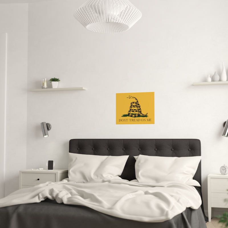 Gadsden Flag Poster "Don&
