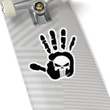 Punisher Handprint Sticker