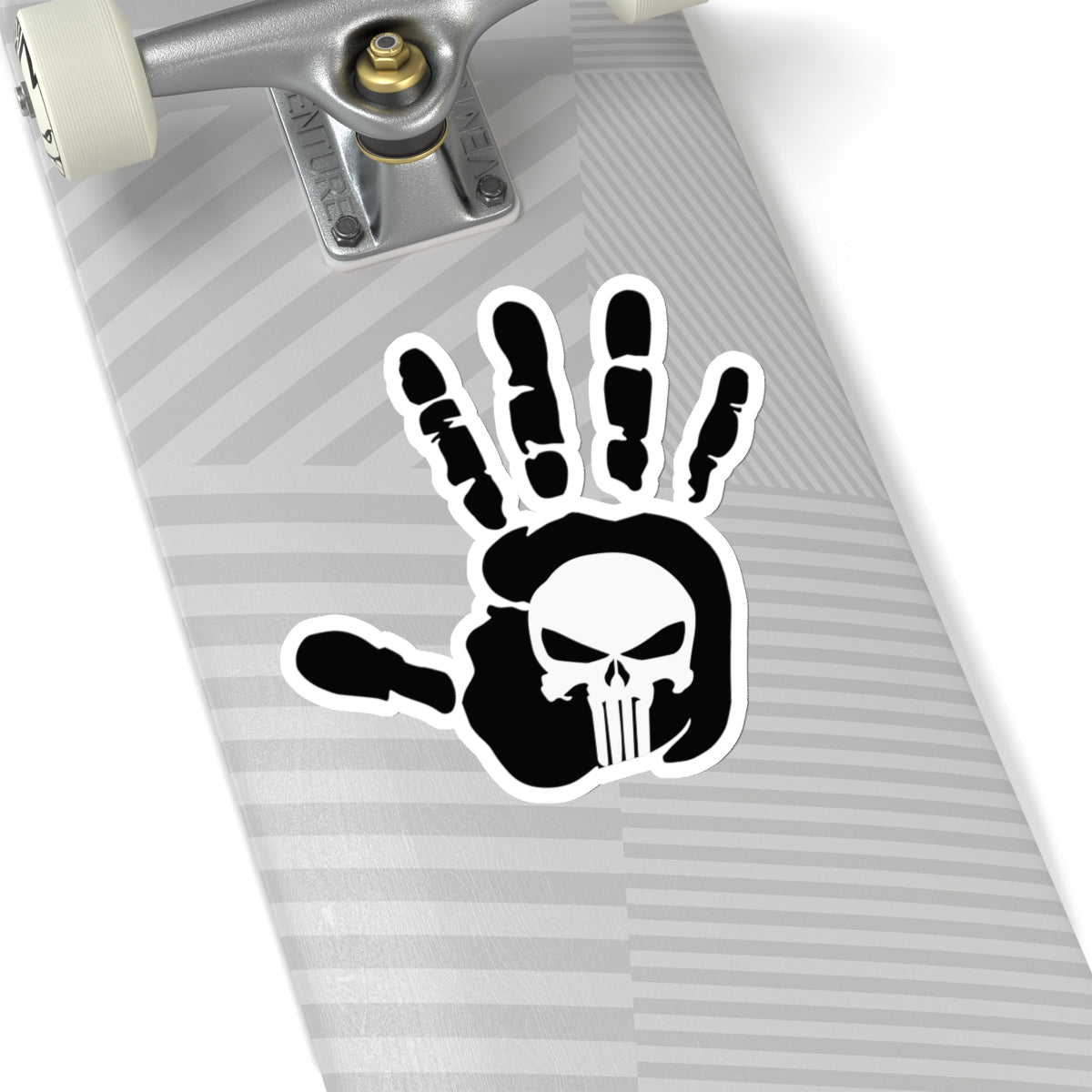 Punisher Handprint Sticker