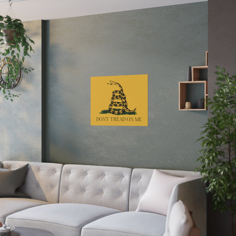 Gadsden Flag Poster "Don&